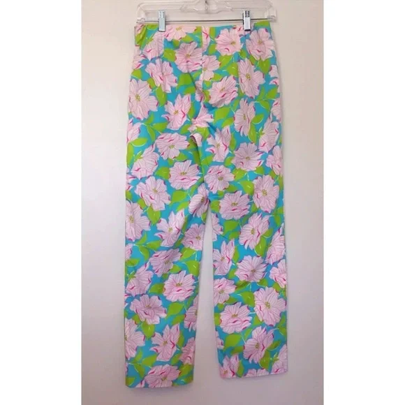 Lauren Ralph Lauren Floral Print Pants Size 2 - Picture 4 of 7